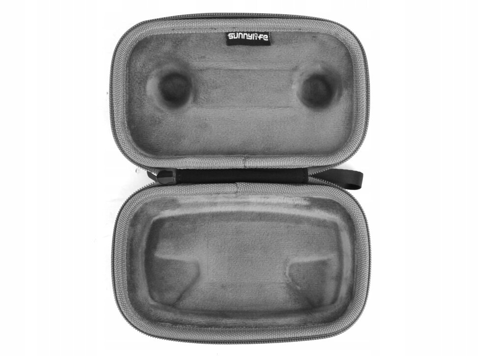 futerał sunnylife mavic mini niewielki kompaktowy akcesorium przechowywanie pilot dron dji wykonanie jakość materiał obudowa zewnątrz sztywność odporność mechaniczny wewnątrz wyposażenie miękki wykończenie teren podróż konstrukcja zabezpieczenie deszcz śnieg karabińczyk pasek przenoszenie gadżet komfortowy bezpieczny