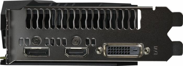 Karta graficzna ASUS TUF GeForce GTX 1650 Gaming OC 4GB - dostępne złącza port Display Port HDMI DVI praca na kilku monitorach