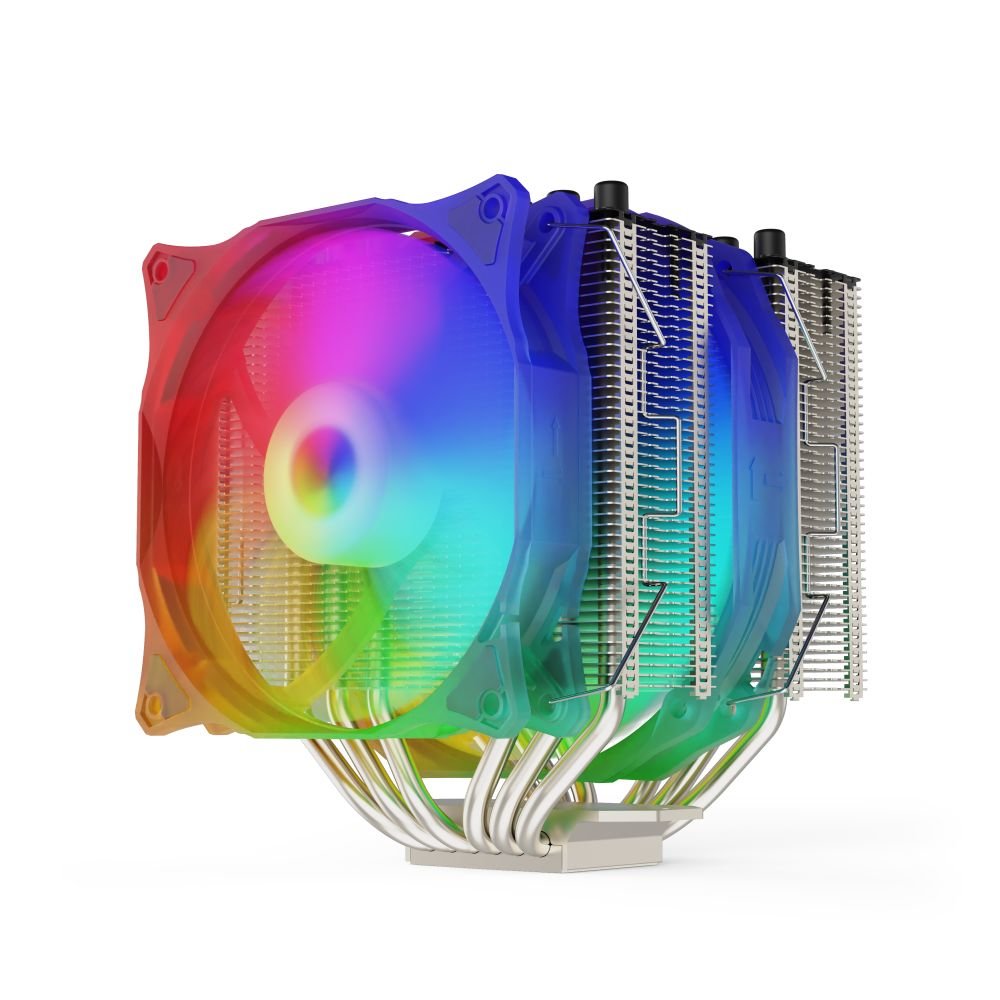 Chłodzenie CPU SILENTIUM PC Grandis 3 Evo ARGB wydajność