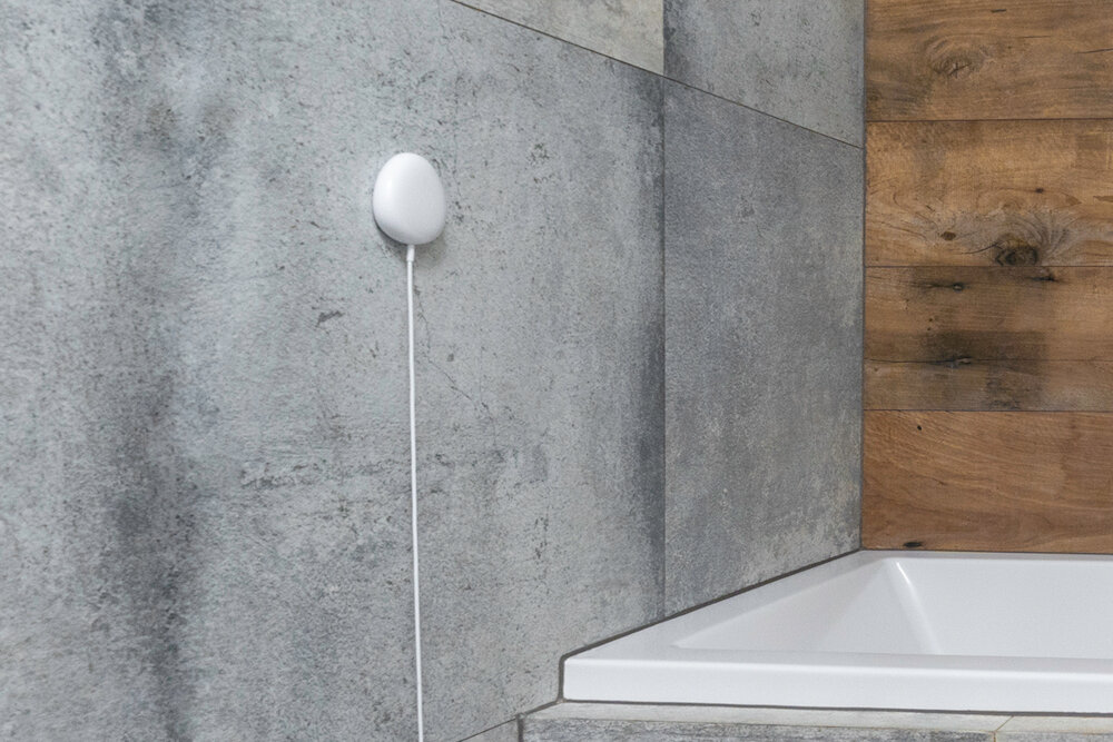 CZUJNIK ZALANIA WIFI SETTI+ SS521 SMART wyglad reakcja 3 sekundy powiadomienie alarm brzeczyk