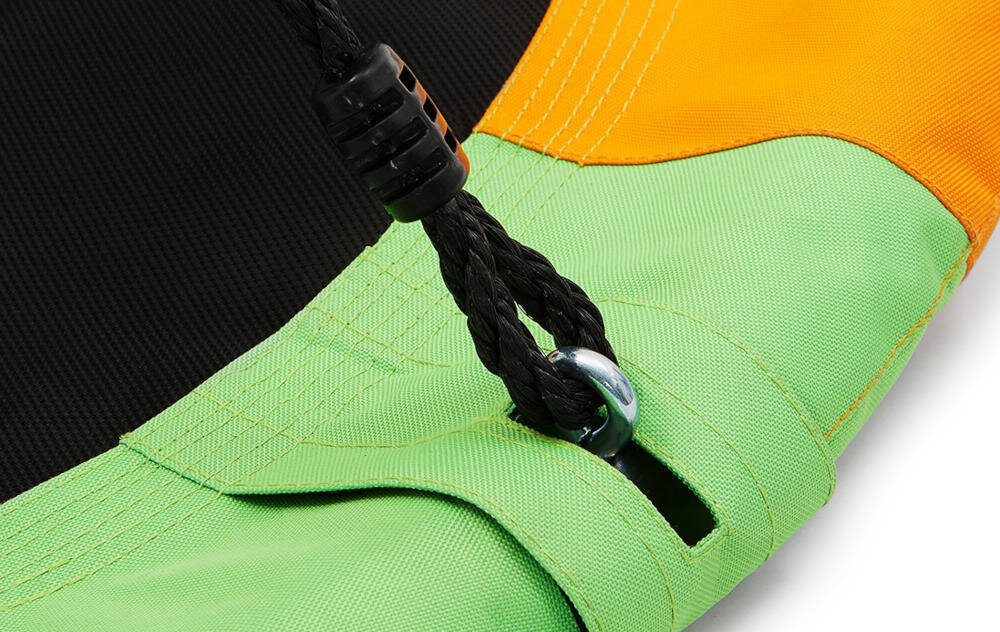 NILS CAMP siedzisko wysoka jakość bezpieczne wygodne rama pianka zabezpieczenie polietylen liny mocujące wzrost regulacja obciążenie