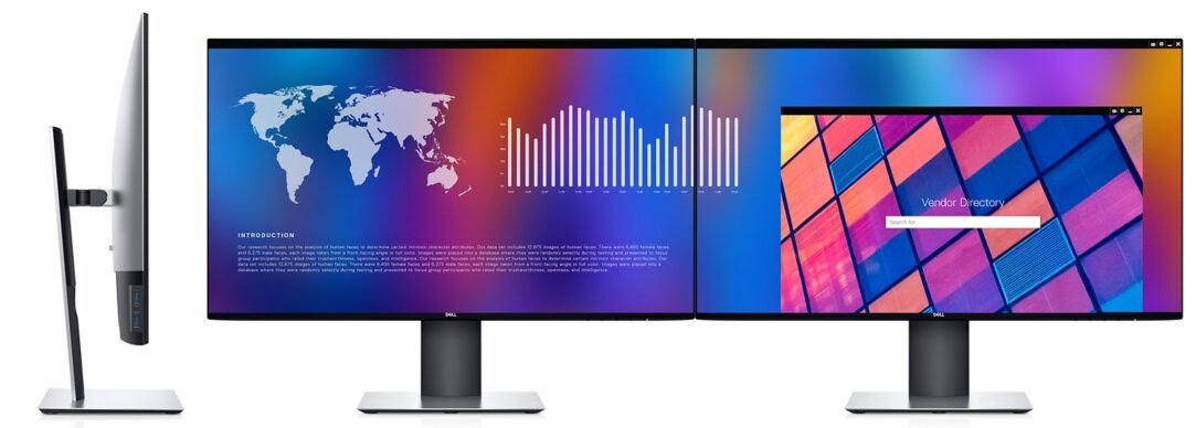 Monitor DELL U2721DE - rozdzielczość QHD 2560 x 1440 pikseli