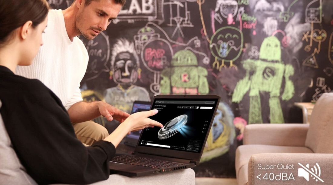 Laptop ACER ConceptD 5 Pro - Aeroblade 3D