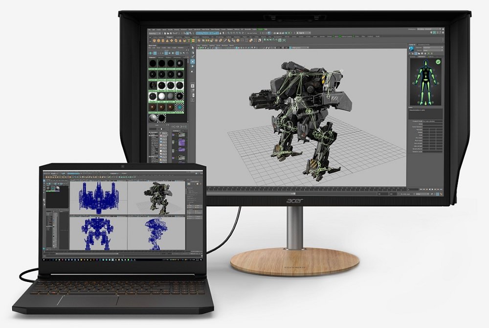 Laptop Acer ConceptD 5 Pro USB Type-C USB 3.1 Killer Wi-Fi 6 AX1650 łączność