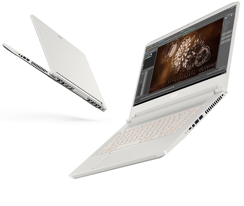 Laptop Acer ConceptD 7 Pro wygląd design smukła ramka wydajność