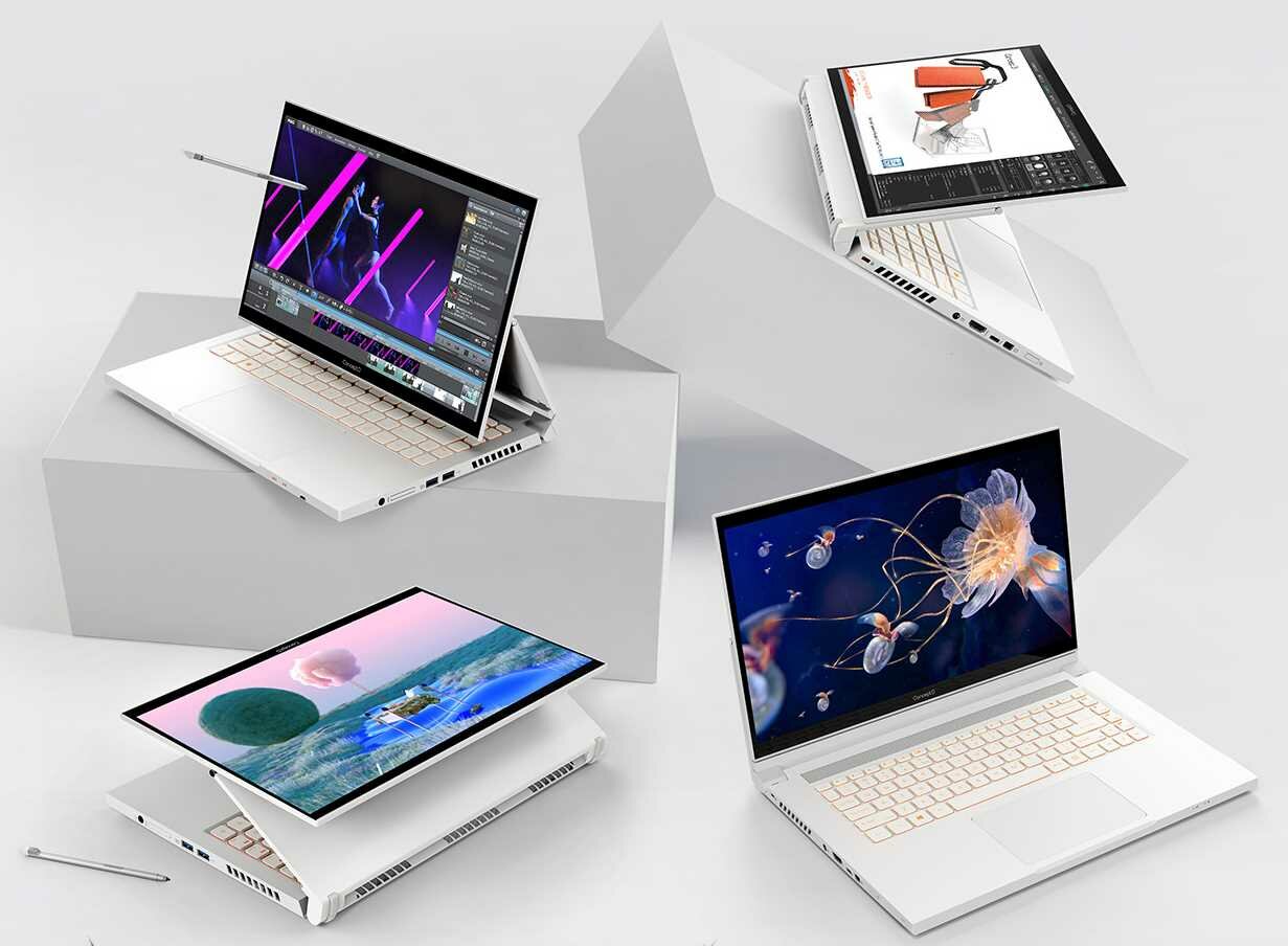 Laptop ACER ConceptD 3 Ezel - Wydajność