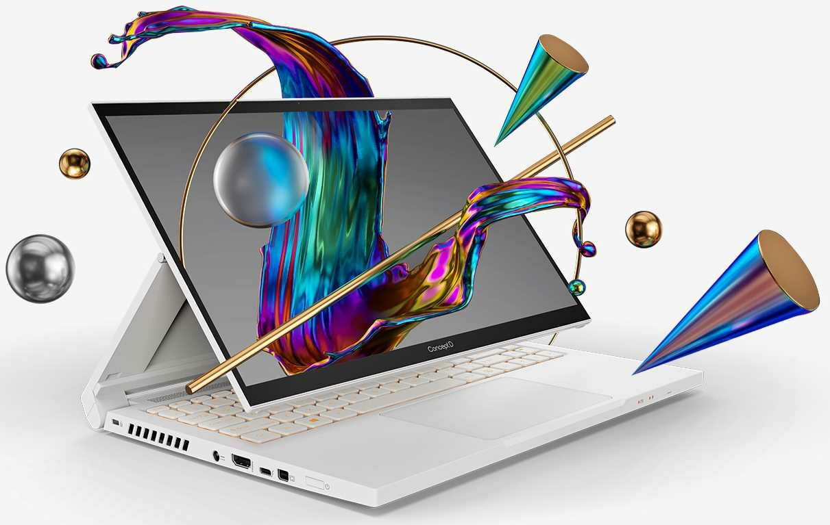 Laptop ACER ConceptD 3 Ezel  - Intel Core dysk SDD