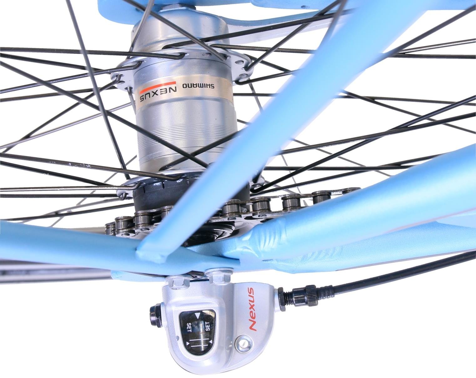 Rower miejski COSSACK Economic City 28 Amdy 3B - NAPĘD