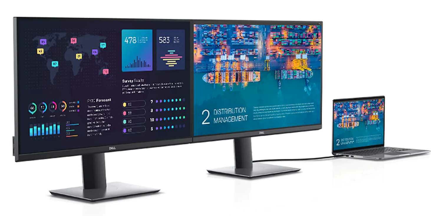 Monitor DELL P2720DC 20 1600x900px - DisplayPort 