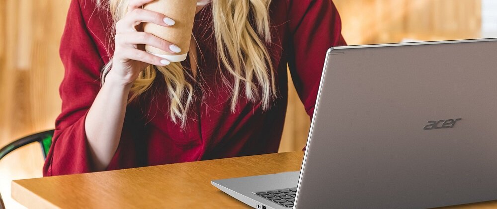 Laptop ACER Aspire 5 Wi-Fi dwupasmowa sieć redukcja opóźnienia