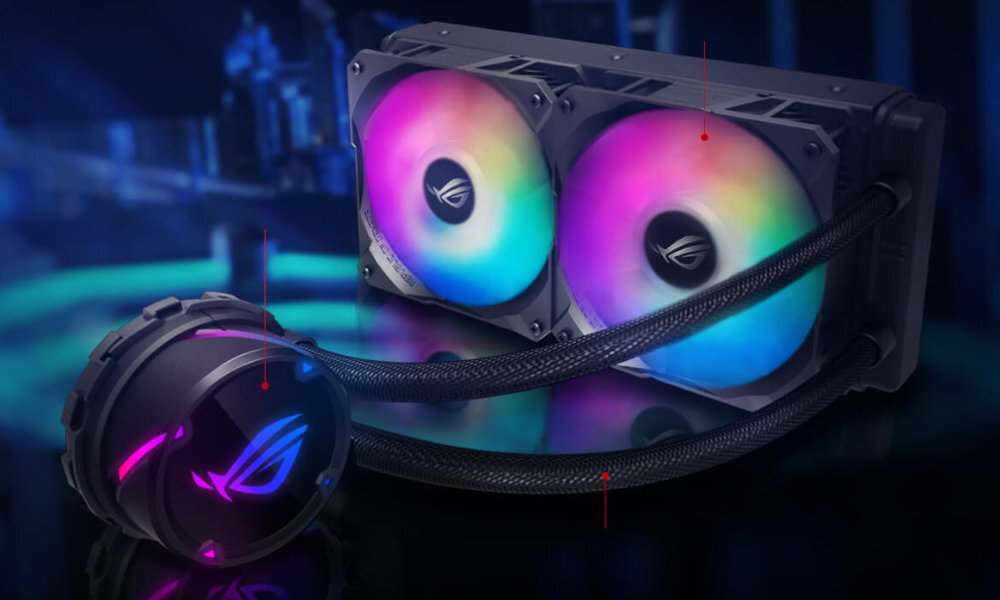 ASUS Rog Strix LC 240 RGB cale