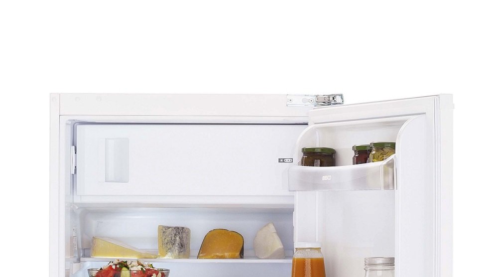 Lodówka BEKO BU1153HCN zawiasy nożycowe 3D