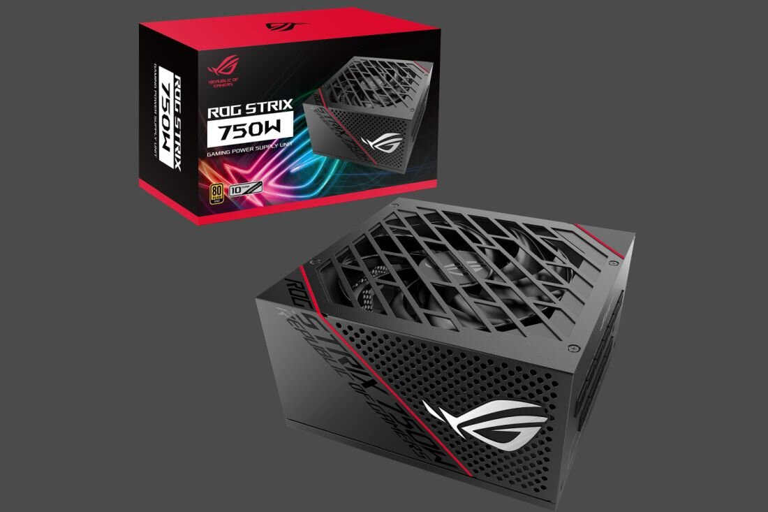Zasilacz ASUS ROG Strix 750W 80 Plus Gold - Zasilacz