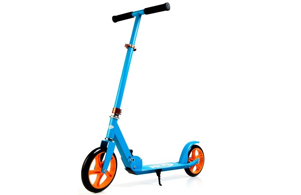 Hulajnoga dla dzieci SPOKEY Nerf Hasbro Noise Niebiesko pomarańczowy Opcje regulacji kierownicy