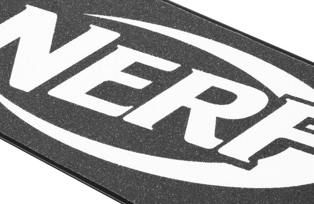 Hulajnoga dla dzieci SPOKEY Nerf Hasbro Noise Czarno pomarańczowy Bezpieczeństwo podczas jazdy