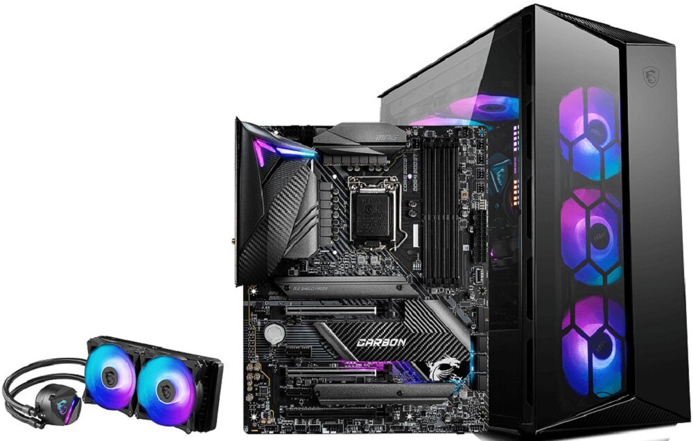 Płyta główna MSI MPG Z490 Gaming Carbon Wi-Fi - konstrukcja