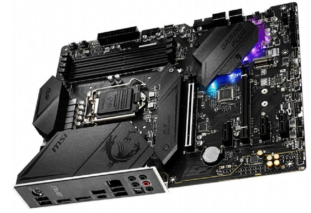 Płyta główna MSI MPG Z490 Gaming Plus - konstrukcja