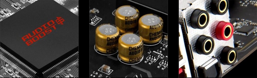 Płyta główna MSI Meg Z490I UNIFY - jakosc audio 