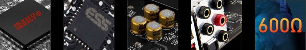Płyta główna MSI Meg Z490 ACE - jakosc audio