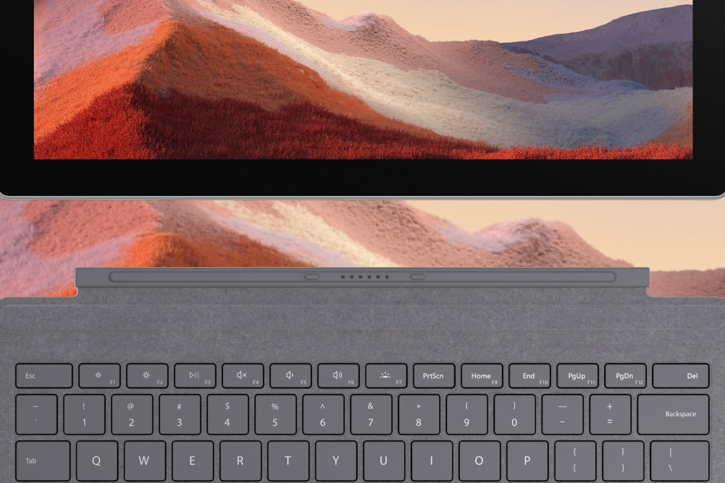 Klawiatura Microsoft Surface Pro Signature Type Cover kolory materiał luksus potęga rzeczywistość konstrukcja wygoda wszechstronność