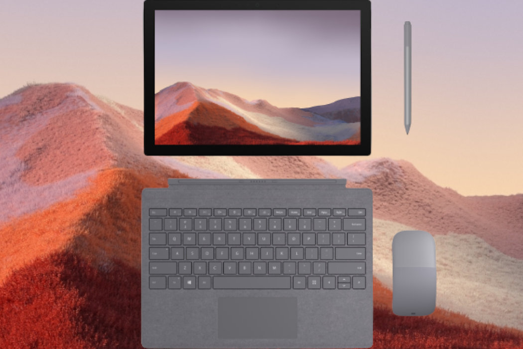 Klawiatura Microsoft Surface Pro Signature Type Cover kolory materiał luksus potęga rzeczywistość konstrukcja wygoda wszechstronność