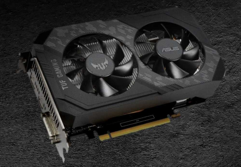 Karta graficzna ASUS TUF GeForce GTX 1650 Gaming 4GB chłodzenie wentylatory temperatura hałas