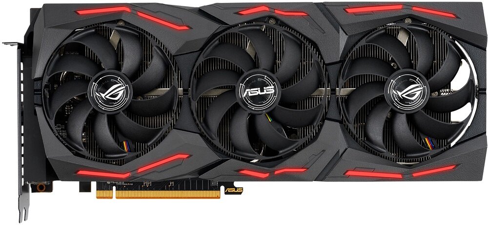 Karta Graficzna ASUS ROG Strix Radeon RX 5600 XT - wysokie osiągi doskonała jakość obrazu rozdzielczość 1080p procesor graficzny NAVI 10 1750 MHz