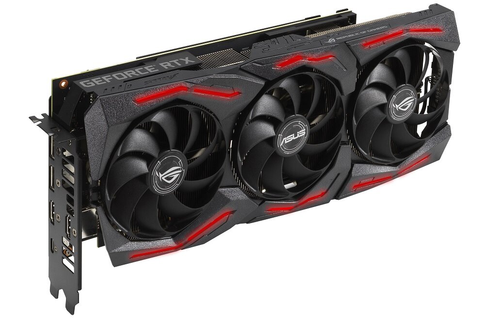 Karta graficzna ASUS Rog Strix GeForce RTX 2060 Evo Advanced 6GB - Technologia RTX obsługa wirtualnego cieniowania obrzu wyraźny obraz wysokiej jakości