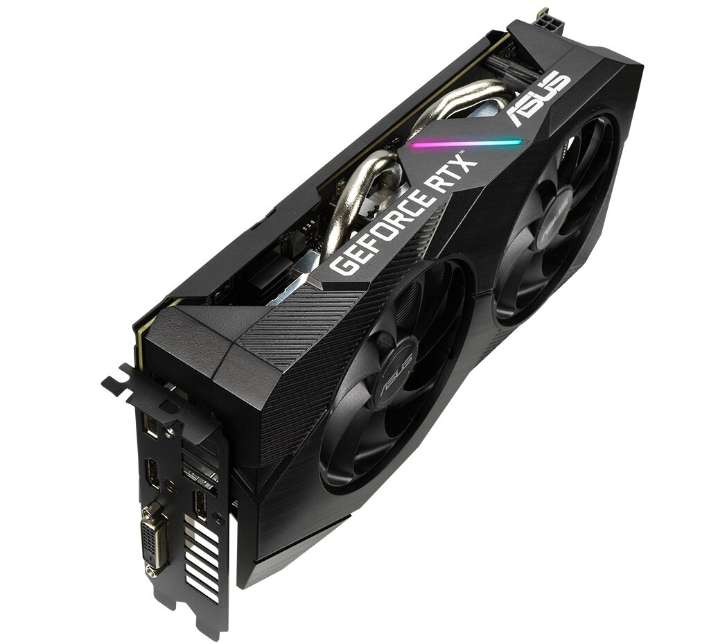 Karta graficzna ASUS GeForce RTX 2060 Super Dual EVO 8GB - 8GB pamięci GDDR6 pakiety API OpenGL 4.6