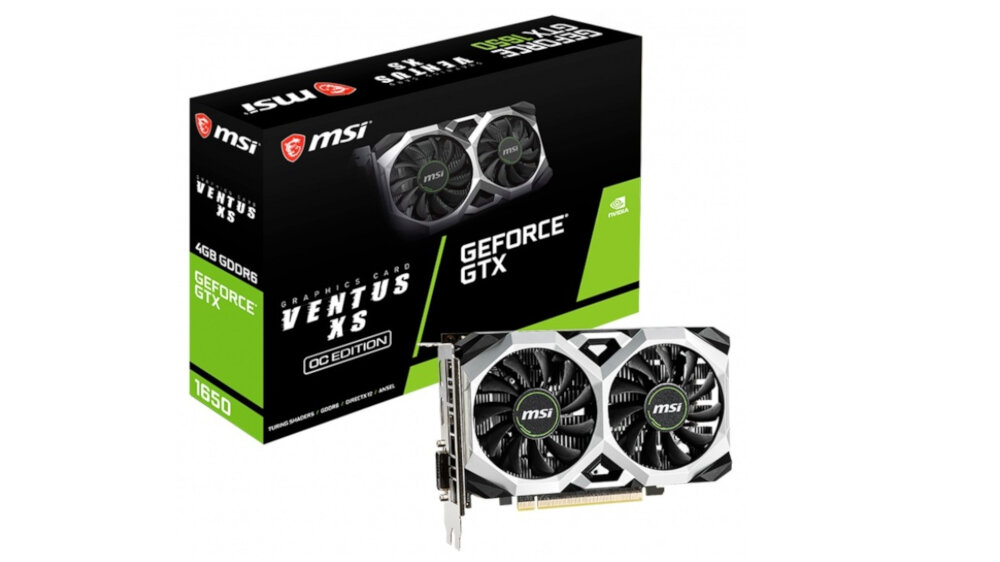 Karta graficzna MSI GeForce GTX 1650 D6 Ventus XS OC 4GB - ogolny