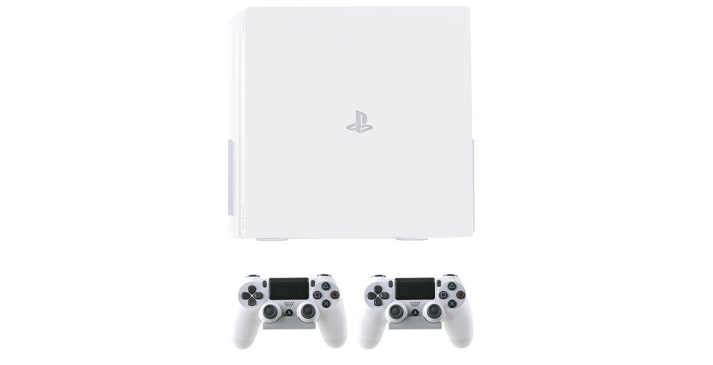 Zestaw uchwytów 4MOUNT do konsoli PS4 Pro widok ogólny zestaw