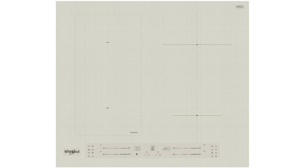 Whirlpool - WL S2760 BF/S funkcje inteligentne urządzenie płyta strefy kontrola design piękno ponadczasowe wzornictwo nowoczesność