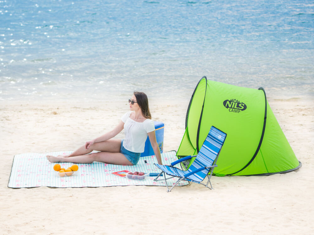Namiot NILS CAMP NC3173 powłoka anty UV SPF 30 samorozkładalny