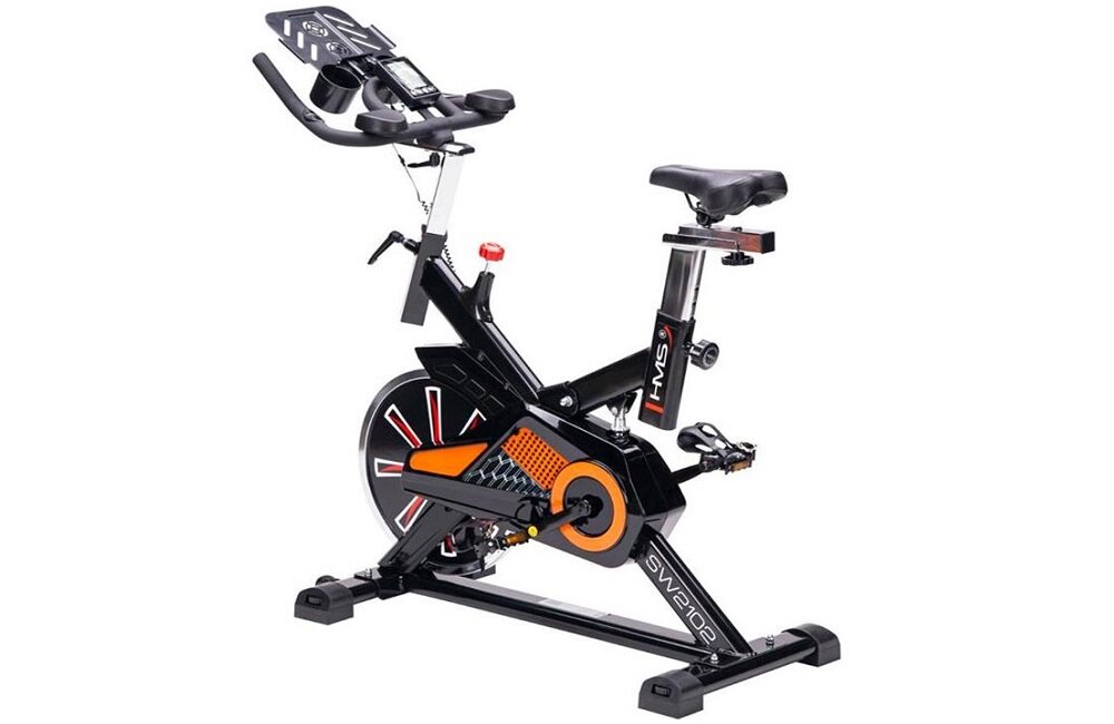 Rower spinningowy HMS SW2102 solidna konstrukcja koło zamachowe Mechaniczny opór