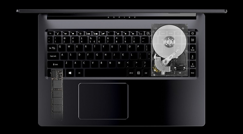 Laptop ACER Aspire 3 pamięć masowa
