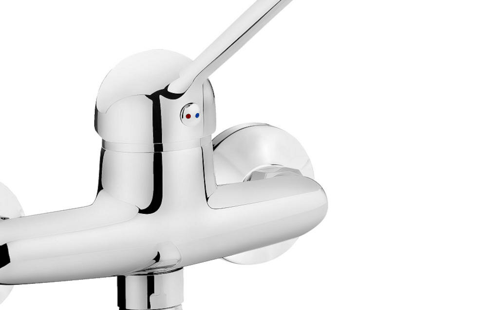 DEANTE Neo Joko Clinic BOJ 080C bateria kuchenna ozdoba element zlewozmywak ścienna  wylewka zmywanie funkcjonalność aerator strumień ceramiczna głowica