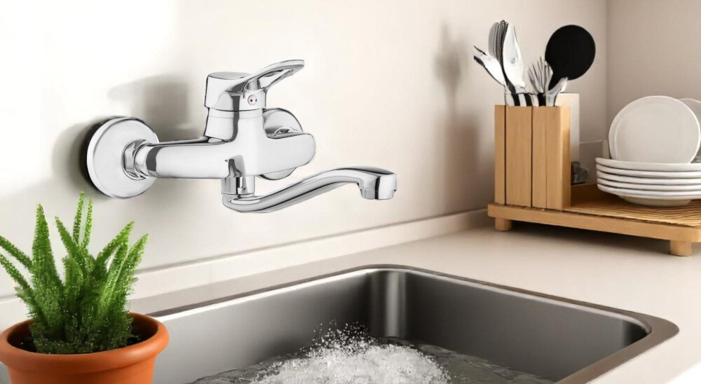 BATERIA KUCHENNA DEANTE Neo Vero BOW 080M zdjęcie lifestyle kuchnia blat zlewozmywak