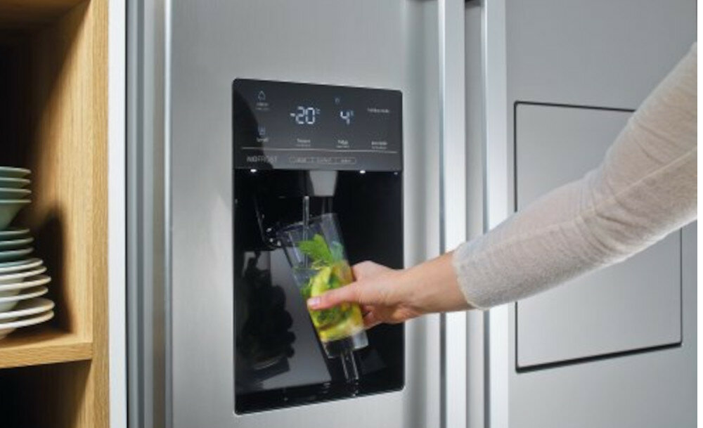 Lodówka GORENJE NRS9182VX Side by side Kostkarka lód woda