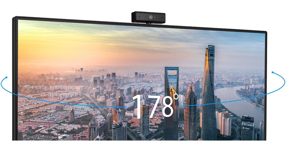 Monitor ASUS BE24EQK Bardzo chętnie wybierany zarówno do pracy, jak i do zastosowań multimedialnych Panoramiczny kształt ekranu zapewnia optymalną przestrzeń roboczą