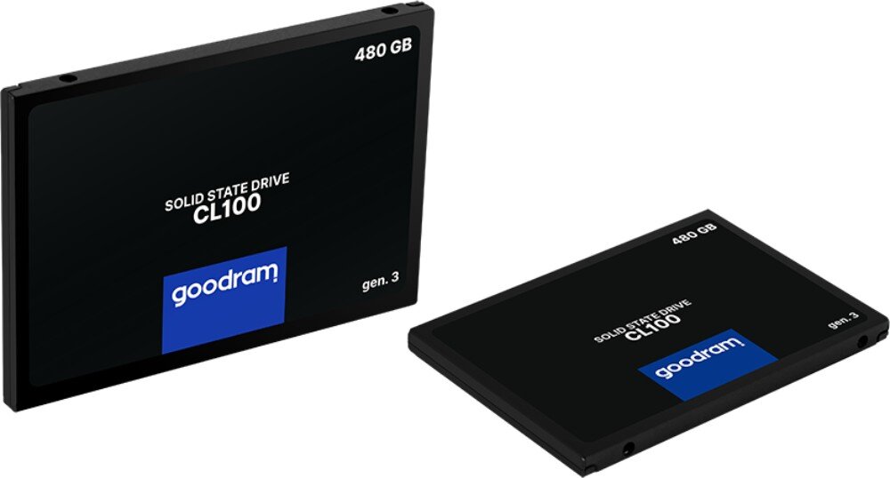 Dysk GOODRAM CL100 Gen. 3 2.5 SATA III 480GB SSD wymiana wydajność konstrukcja