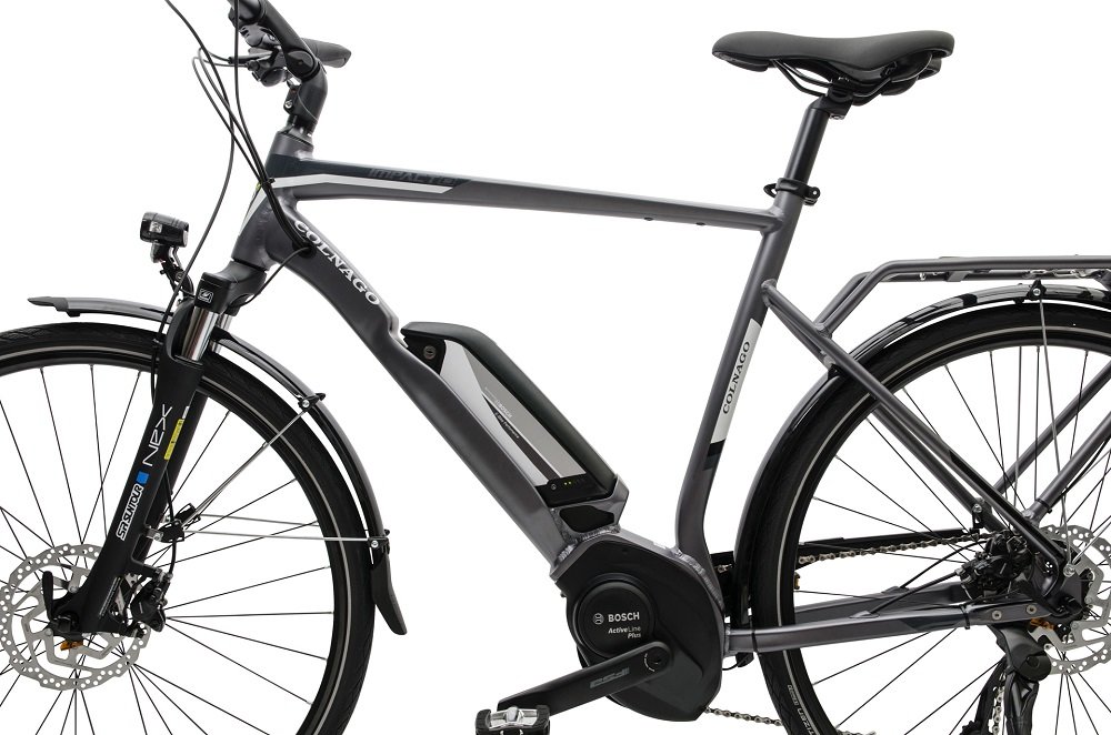 Rower elektryczny COLNAGO Impact-02 - Rama Lewy Bok