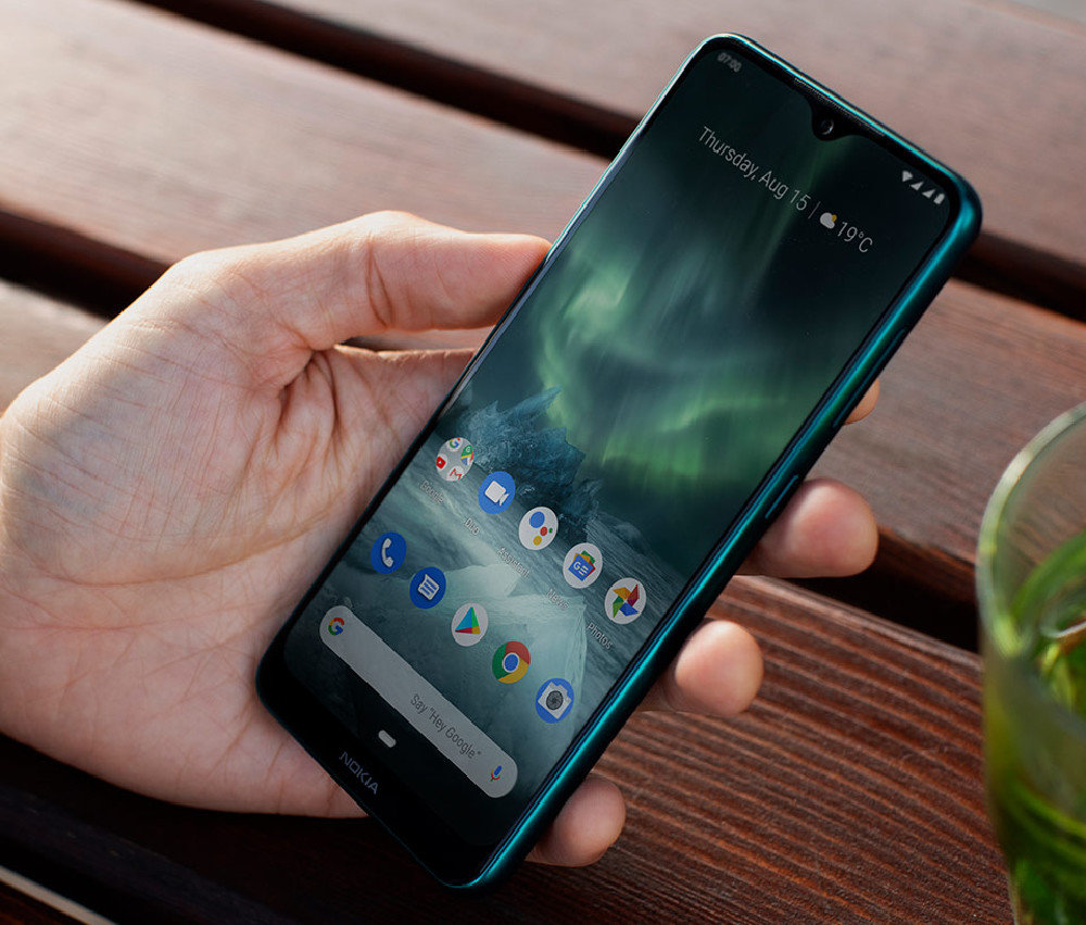 Smartfon NOKIA 7.2 Dual Sim 4/64GB Czarny - Jasny ekran — również na zewnątrz