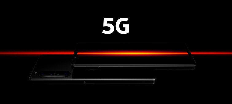 Smartfon SONY Xperia 1 II siec łączność transfer