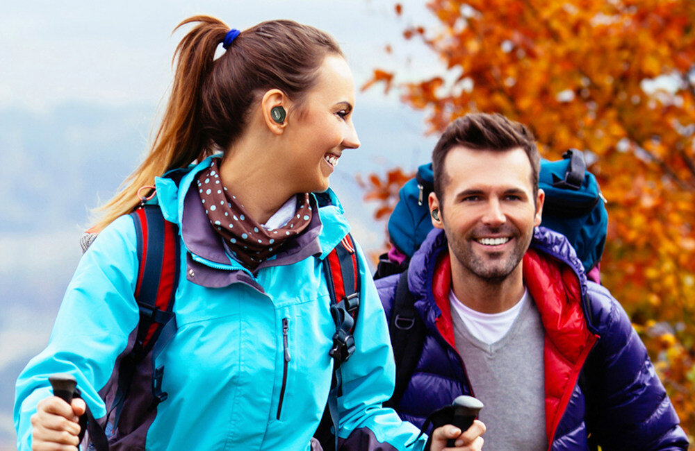 Słuchawki dokanałowe QCY T9S Czarny czas pracy