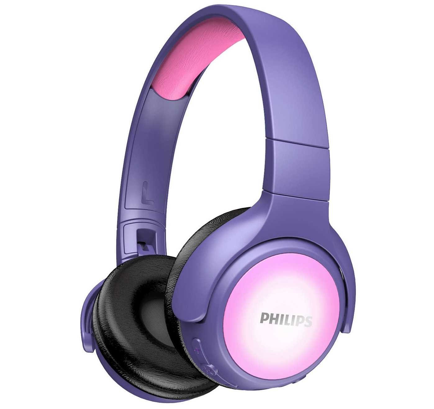 Słuchawki nauszne PHILIPS TAKH402PK-00 Różowy - Słuchawki nauszne