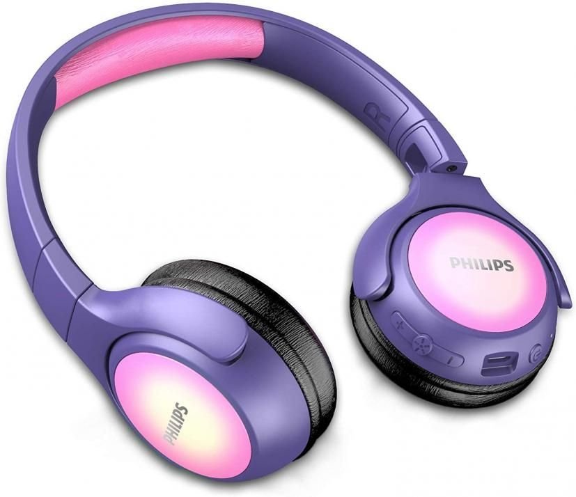 Słuchawki nauszne PHILIPS TAKH402PK-00 Różowy - Bateria