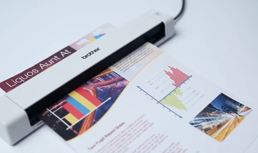 Skaner BROTHER DS-640 formaty wielkość