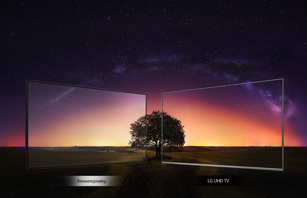 Telewizor LG LED 49UN73903LE szeroki kąt widzenia