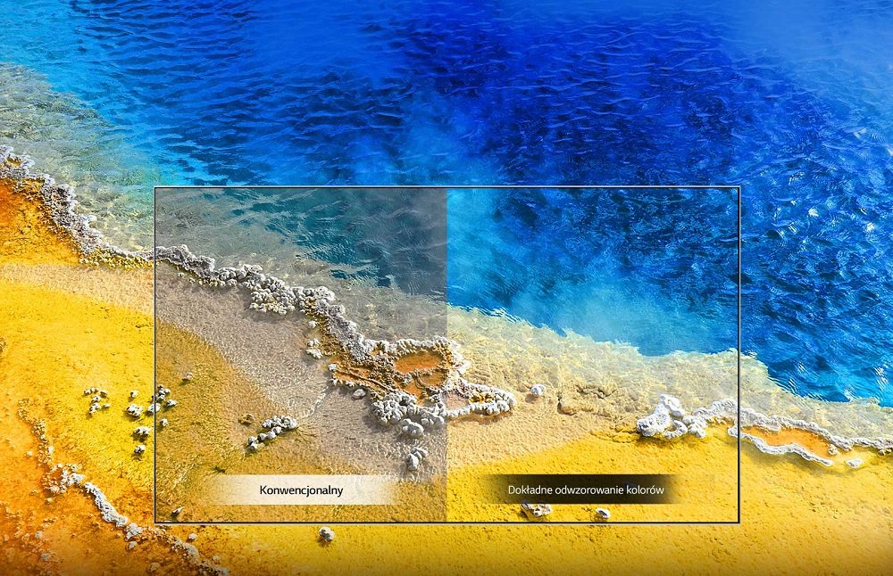 Telewizor LG LED 49UN73903LE odwzorowanie kolorów