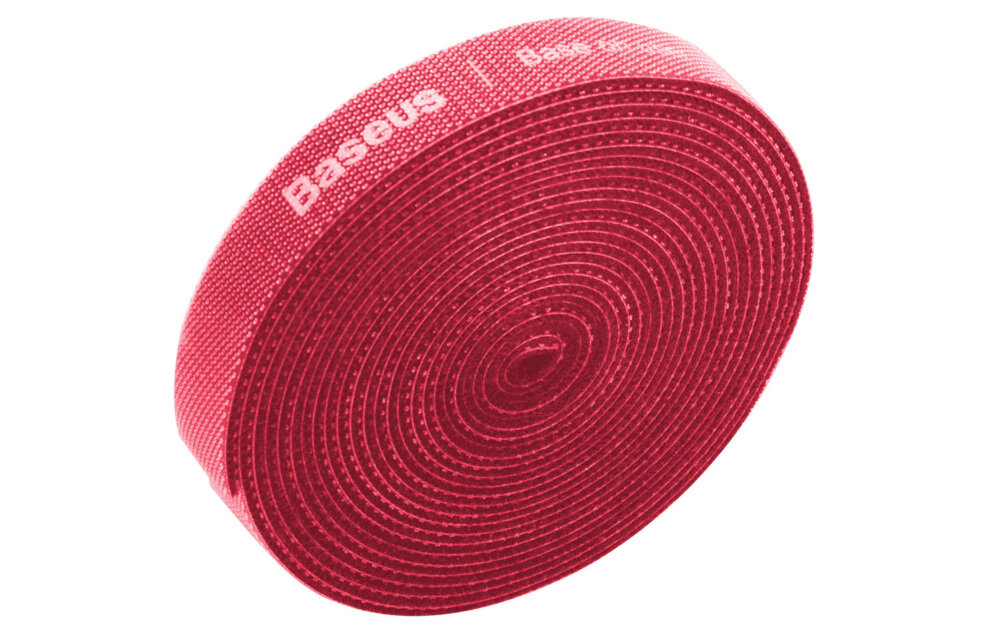Taśma BASEUS Rainbow Circle Velcro Straps 3 m porządek